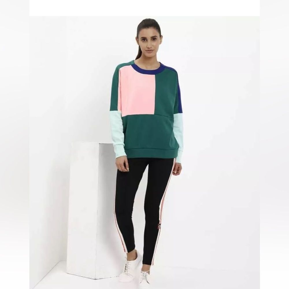 Adidas Color Block Long sleeve top
